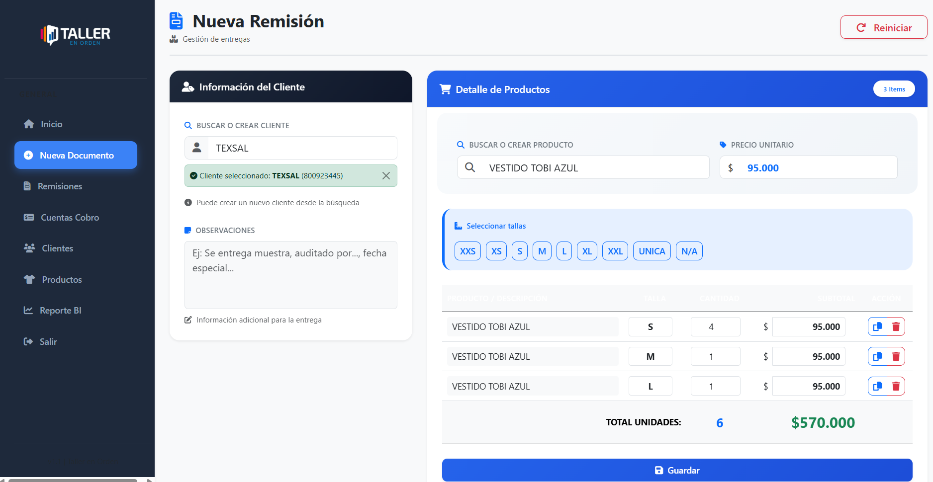 Producción eficiente
