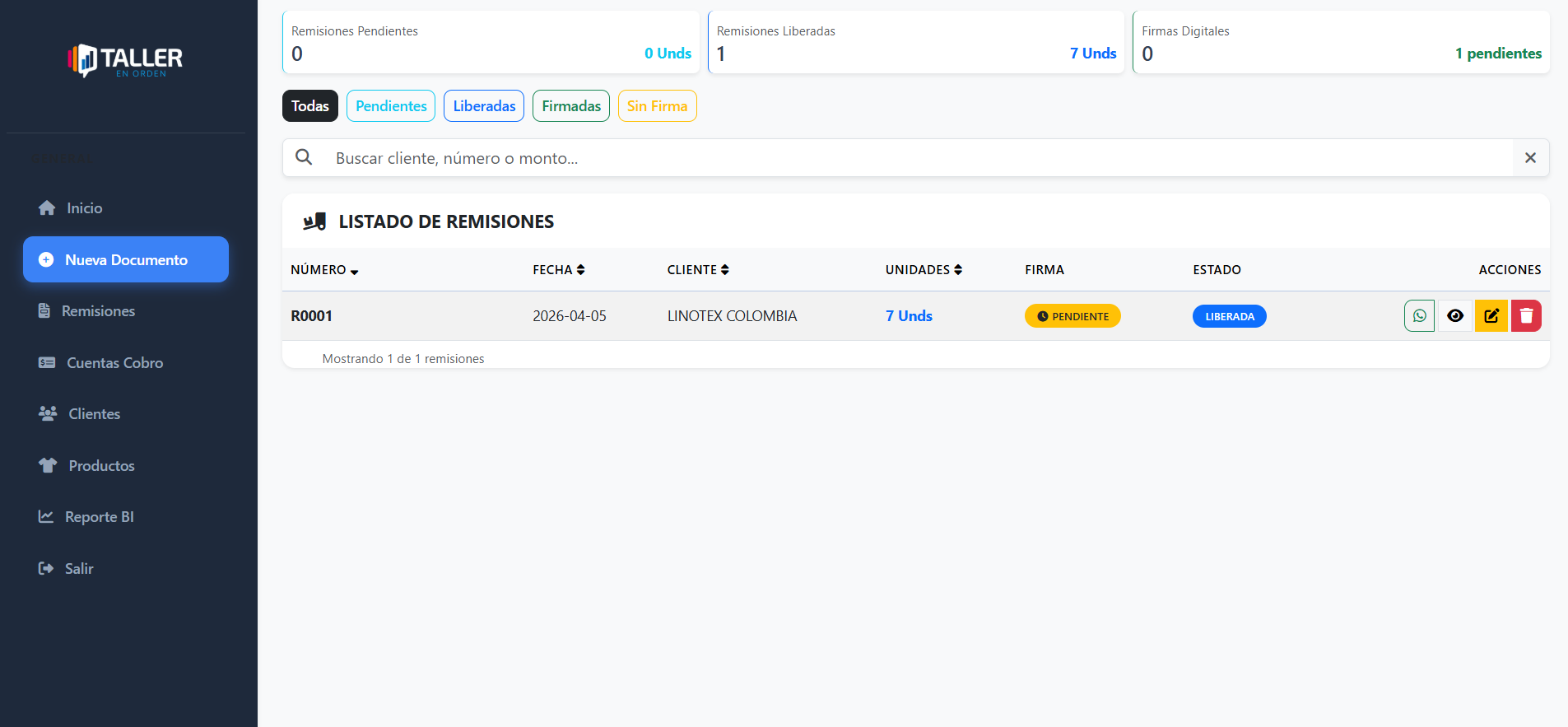 Reportes inteligentes